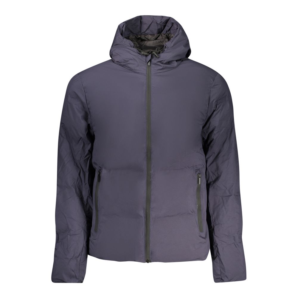 U.S. Grand Blu Polyester Men's Jacket U.S. Grand
