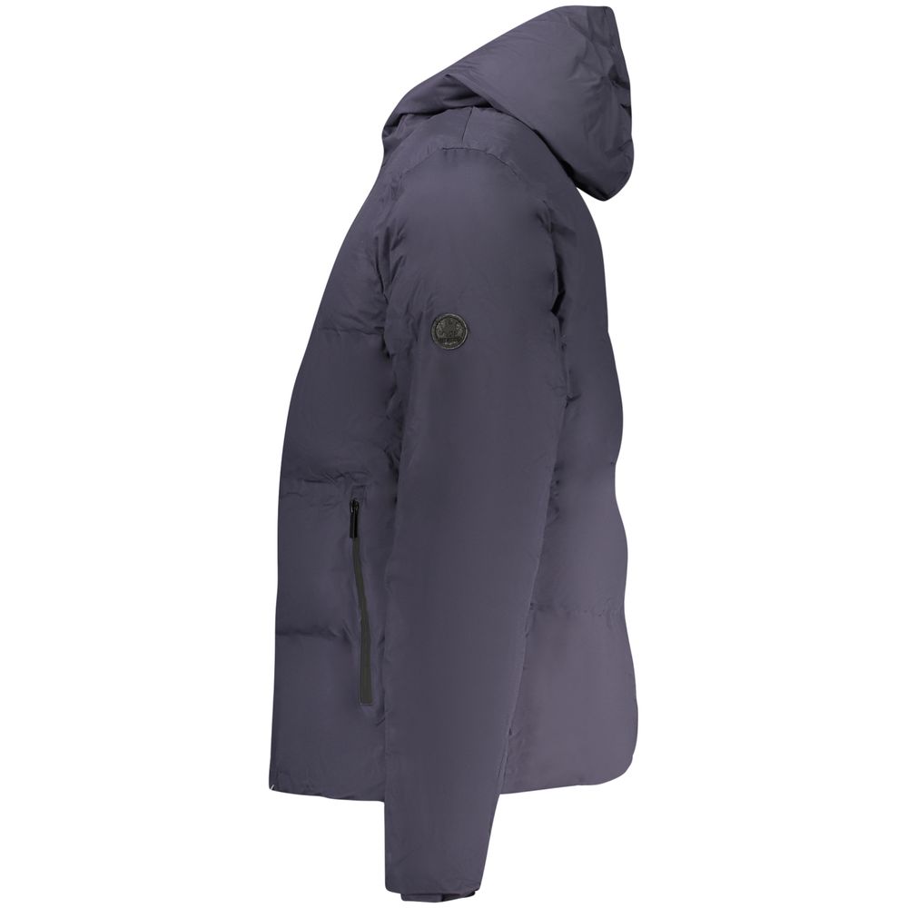 U.S. Grand Blu Polyester Men's Jacket U.S. Grand