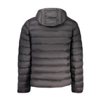 U.S. Grand Black Polyester Men's Jacket U.S. Grand