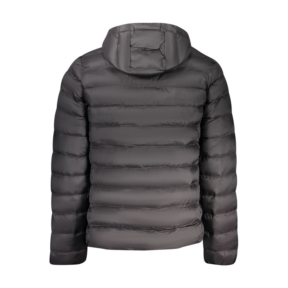 U.S. Grand Black Polyester Men's Jacket U.S. Grand