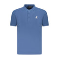 U.S. Grand Blue Cotton Men Polo Shirt U.S. Grand