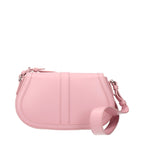 Versace Pink Leather Shoulder Bag Versace