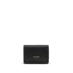 Saint Laurent Black Calf Leather Bos Taurus Wallet Saint Laurent