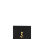 Saint Laurent Black Calf Leather Bos Taurus Wallet Saint Laurent