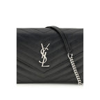Saint Laurent Black Calf Leather Bos Taurus Wallet Saint Laurent