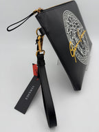 Versace VERSACE LA MEDUSA Signature Leather Clutch Versace