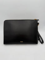 Versace VERSACE LA MEDUSA Signature Leather Clutch Versace