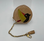 Louis Vuitton LOUIS VUITTON Micro Boite Chapeau Patent Patchwork LV Bird Coin Purse Louis Vuitton