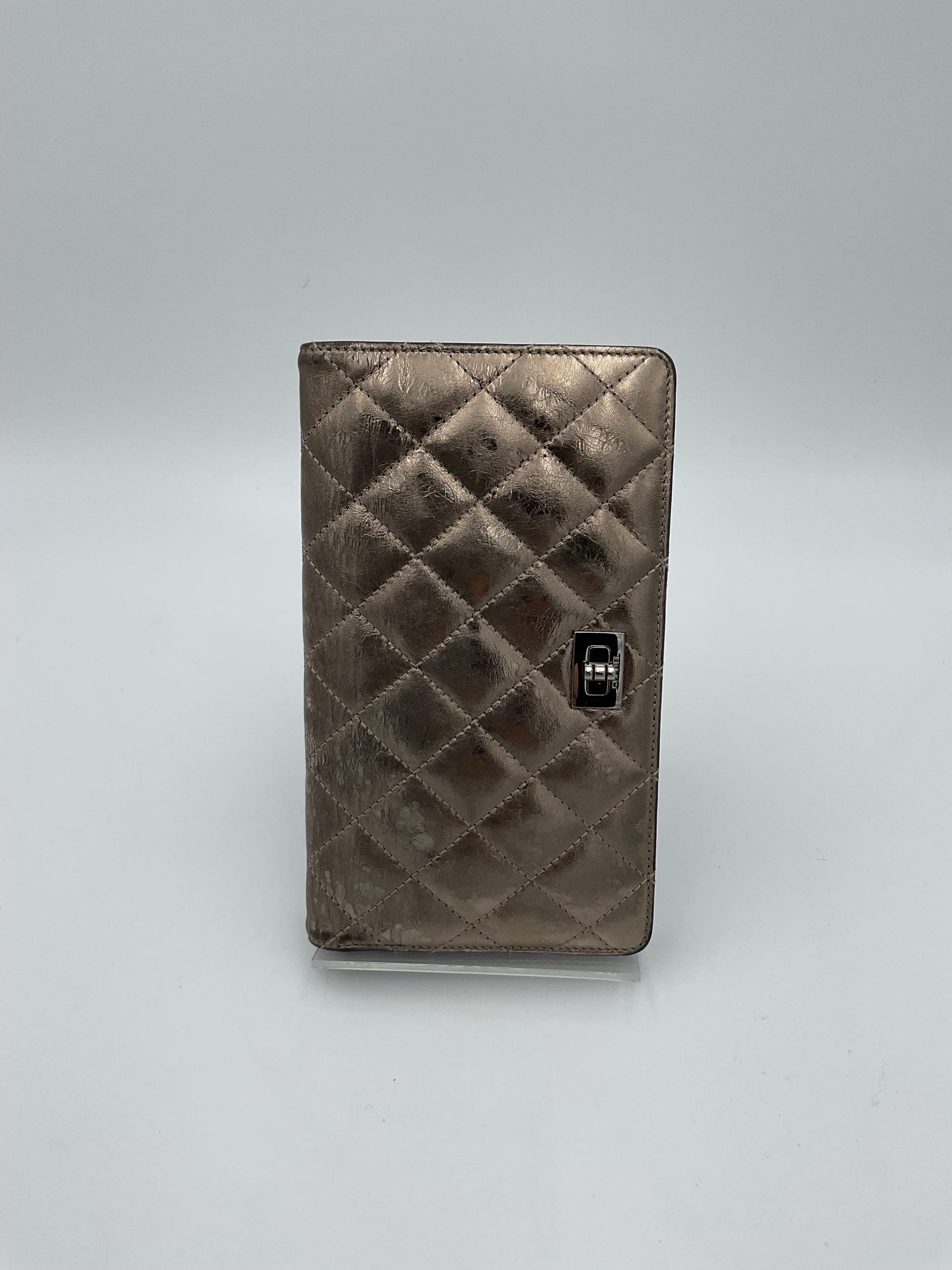 Chanel CHANEL Matèlassè Platinum Wallet Chanel