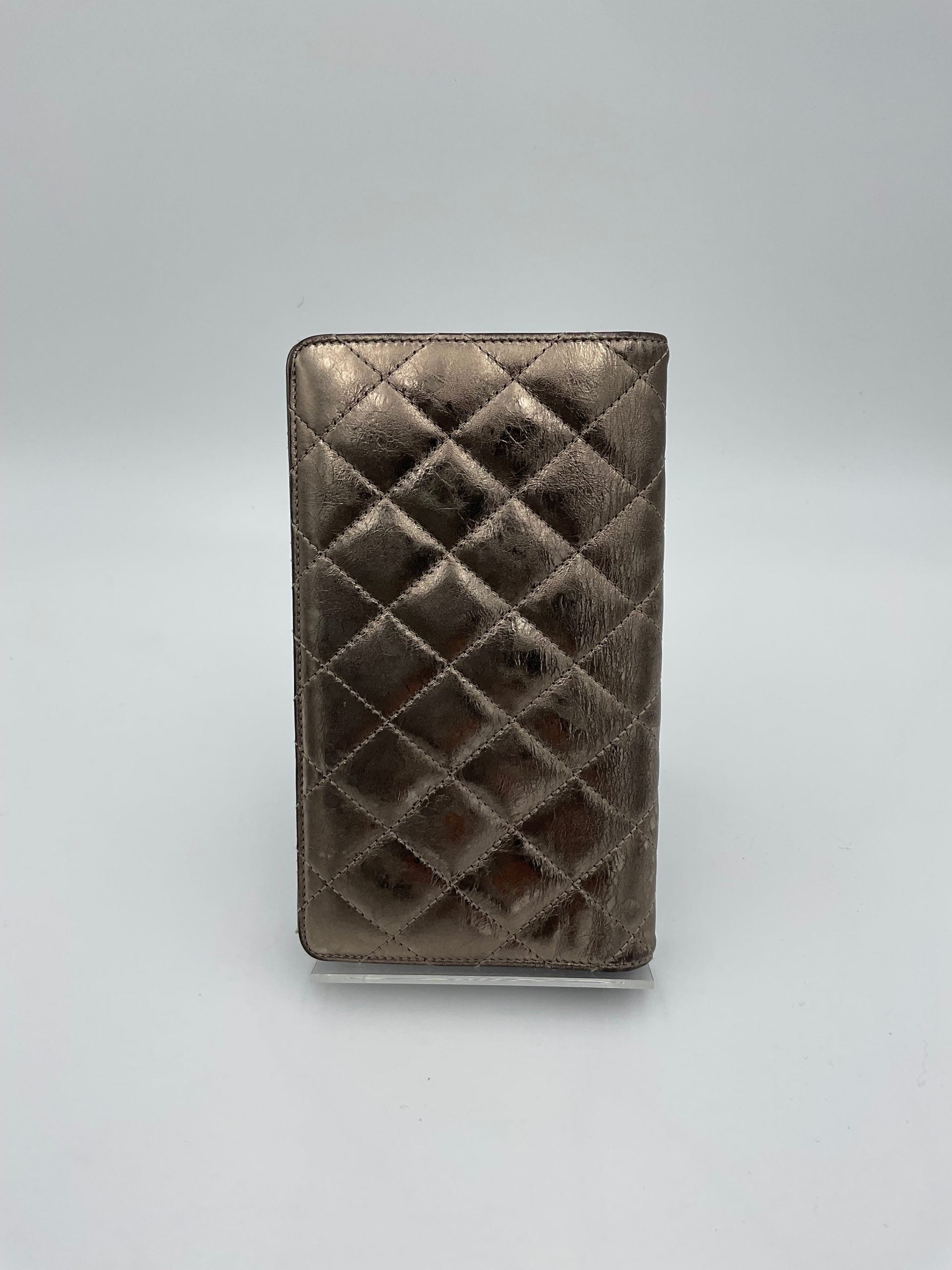 Chanel CHANEL Matèlassè Platinum Wallet Chanel