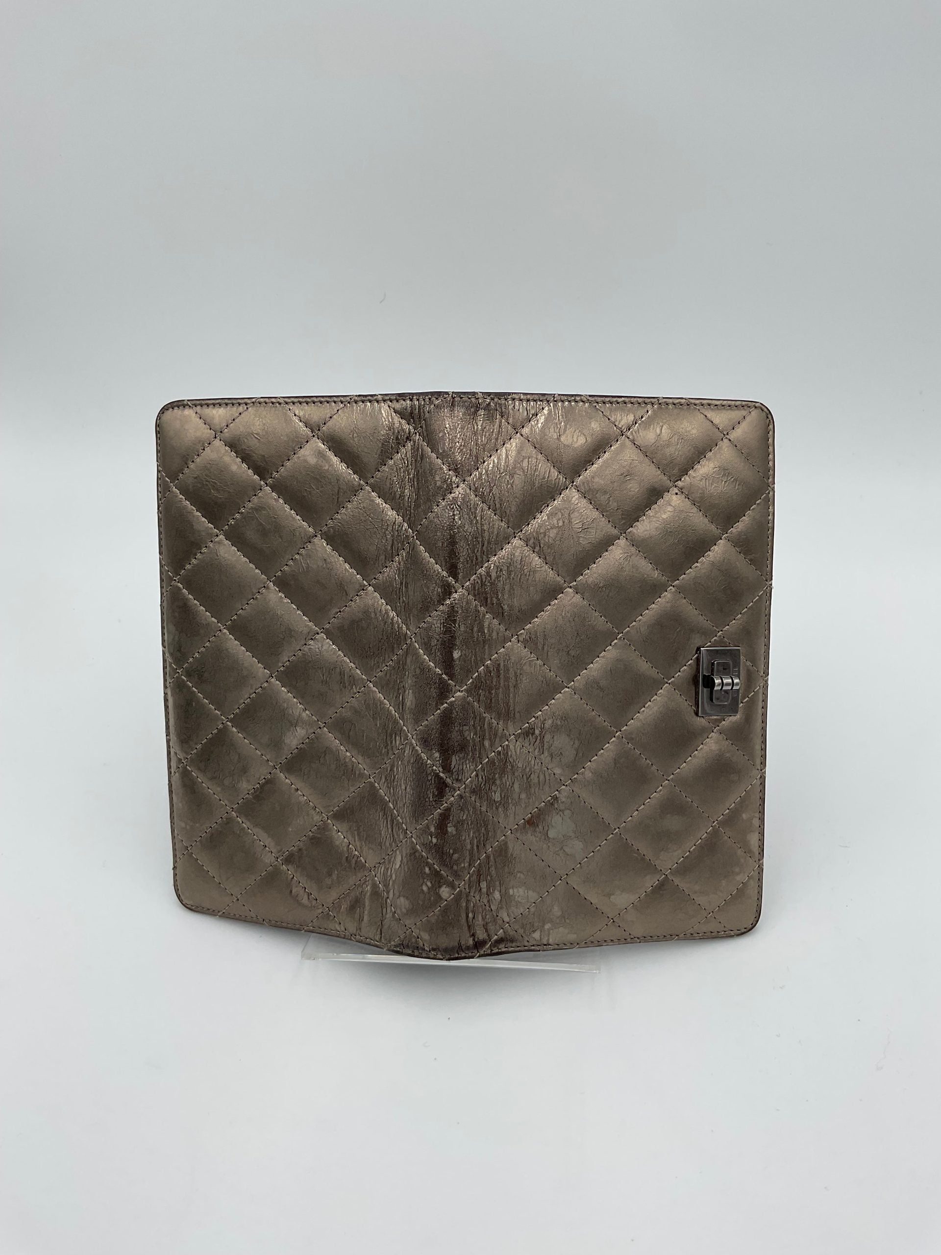 Chanel CHANEL Matèlassè Platinum Wallet Chanel