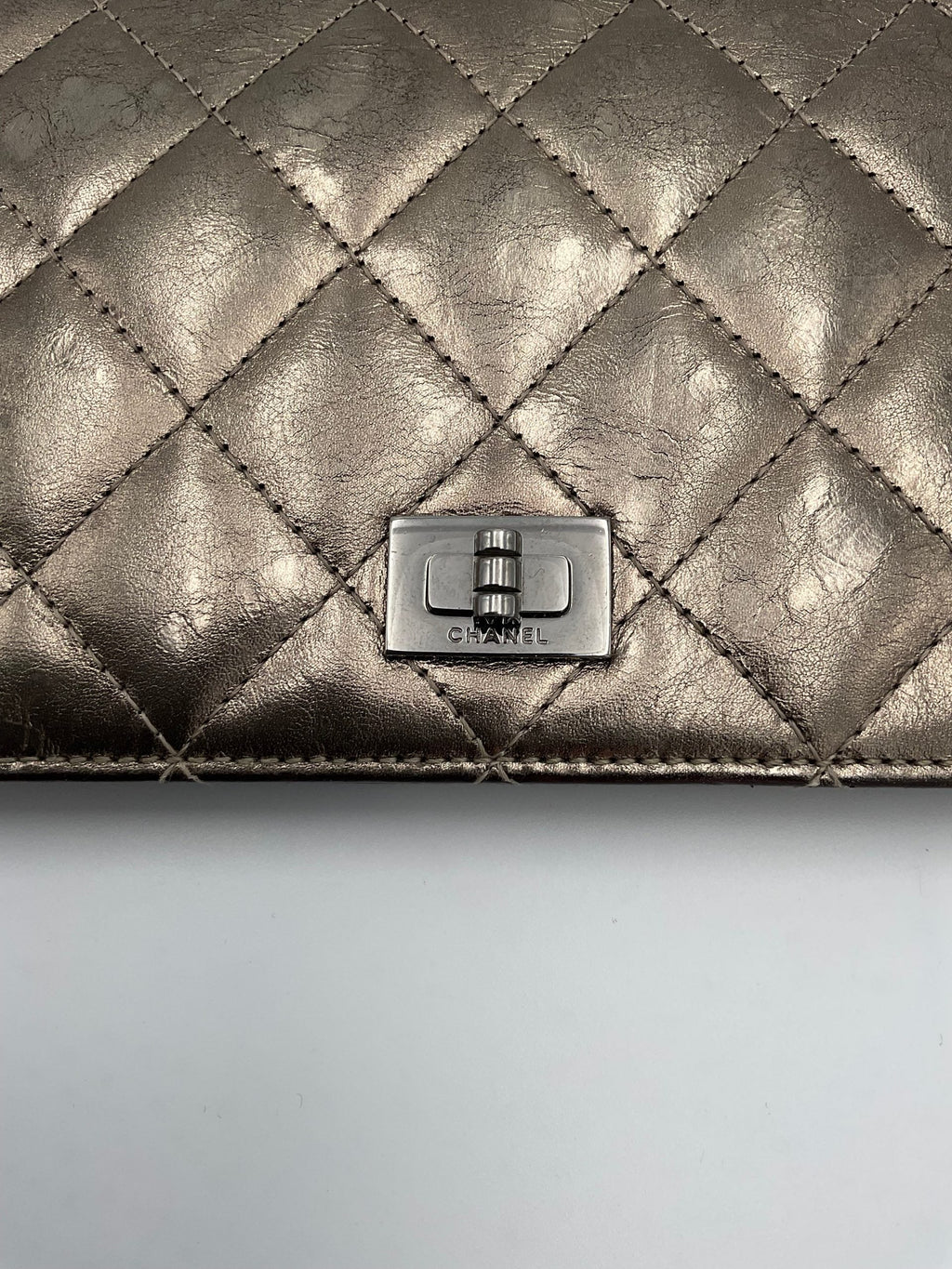 Chanel CHANEL Matèlassè Platinum Wallet Chanel