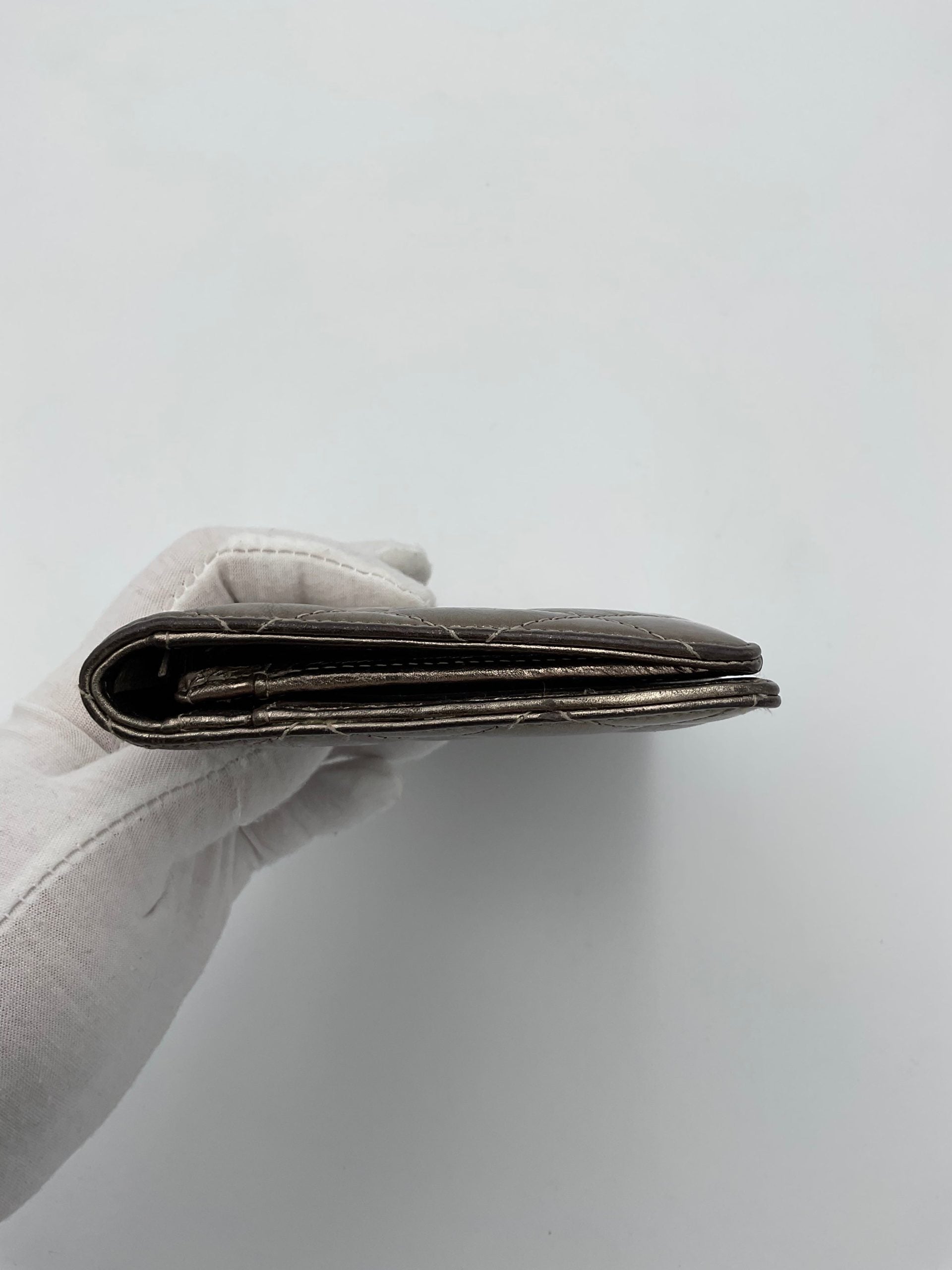 Chanel CHANEL Matèlassè Platinum Wallet Chanel