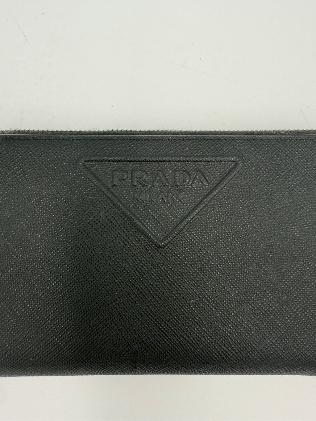 Prada PRADA Zip in Saffiano Leather Wallet Prada
