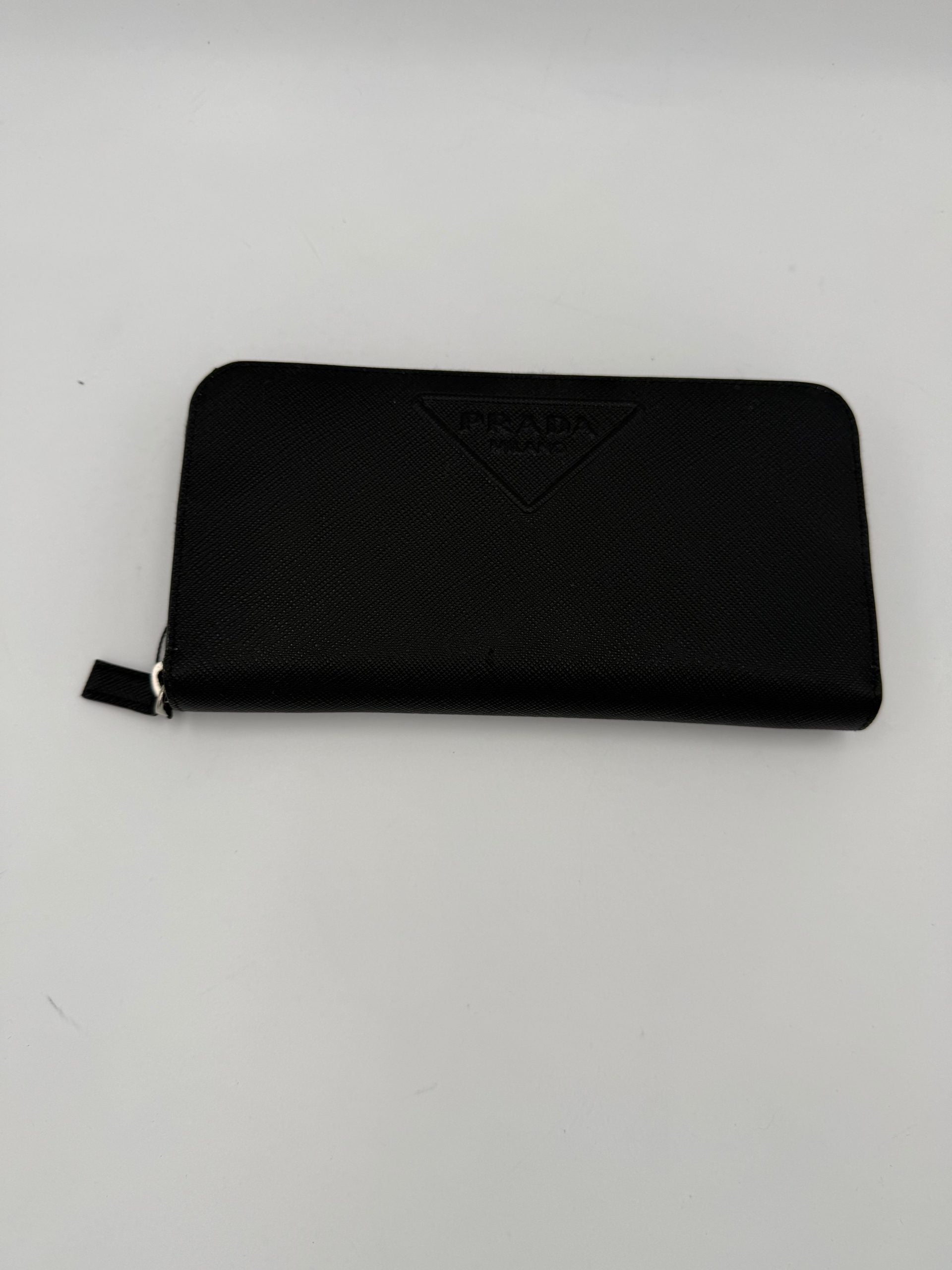 Prada PRADA Zip in Saffiano Leather Wallet Prada