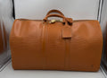 Louis Vuitton LOUIS VUITTON KEEPALL 50 in Brown EPI Leather Handbag Louis Vuitton
