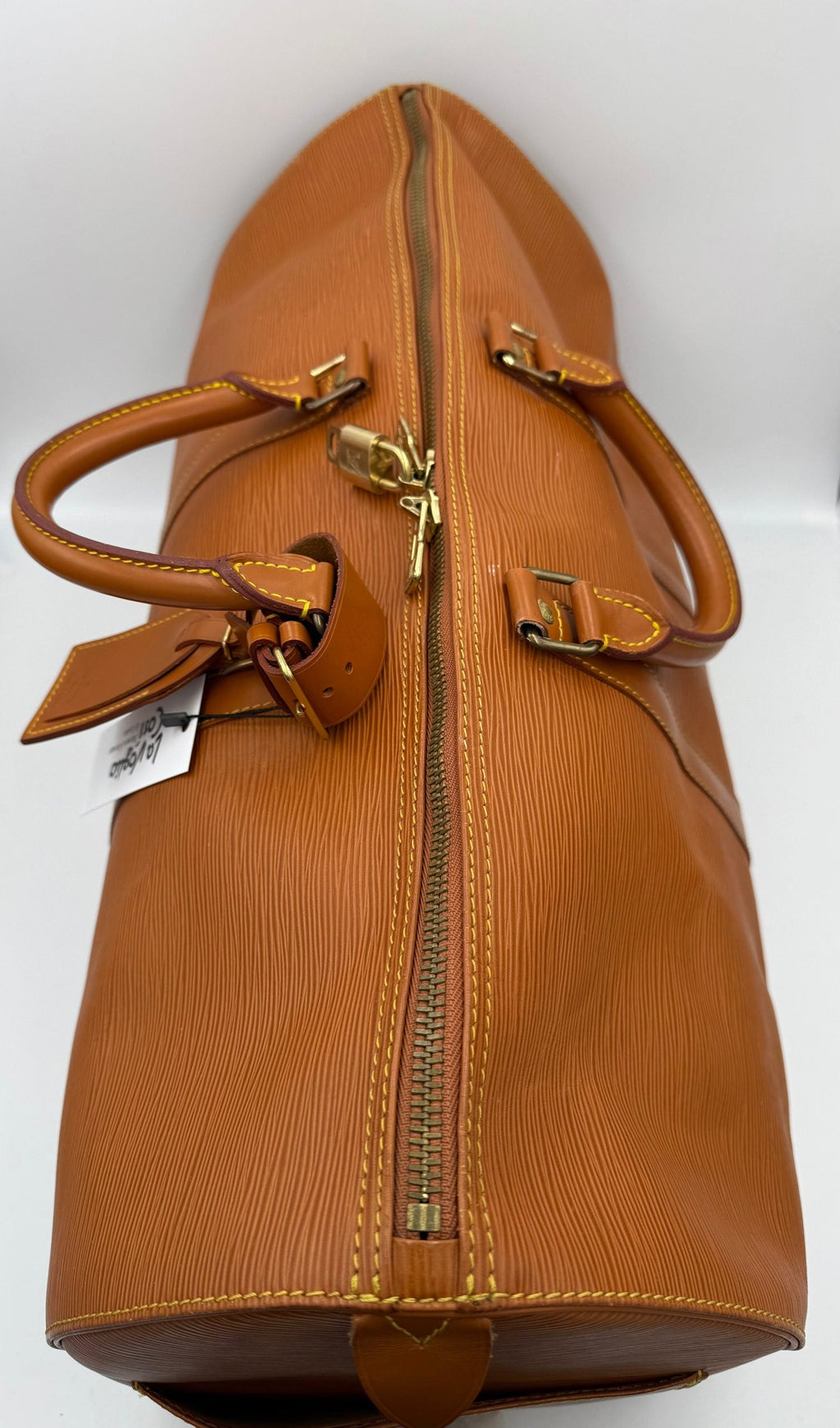 Louis Vuitton LOUIS VUITTON KEEPALL 50 in Brown EPI Leather Handbag Louis Vuitton