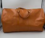 Louis Vuitton LOUIS VUITTON KEEPALL 50 in Brown EPI Leather Handbag Louis Vuitton