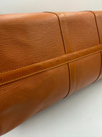 Louis Vuitton LOUIS VUITTON KEEPALL 50 in Brown EPI Leather Handbag Louis Vuitton