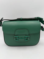 Gucci GUCCI HORSEBIT 1955 Emerald Handbag Gucci