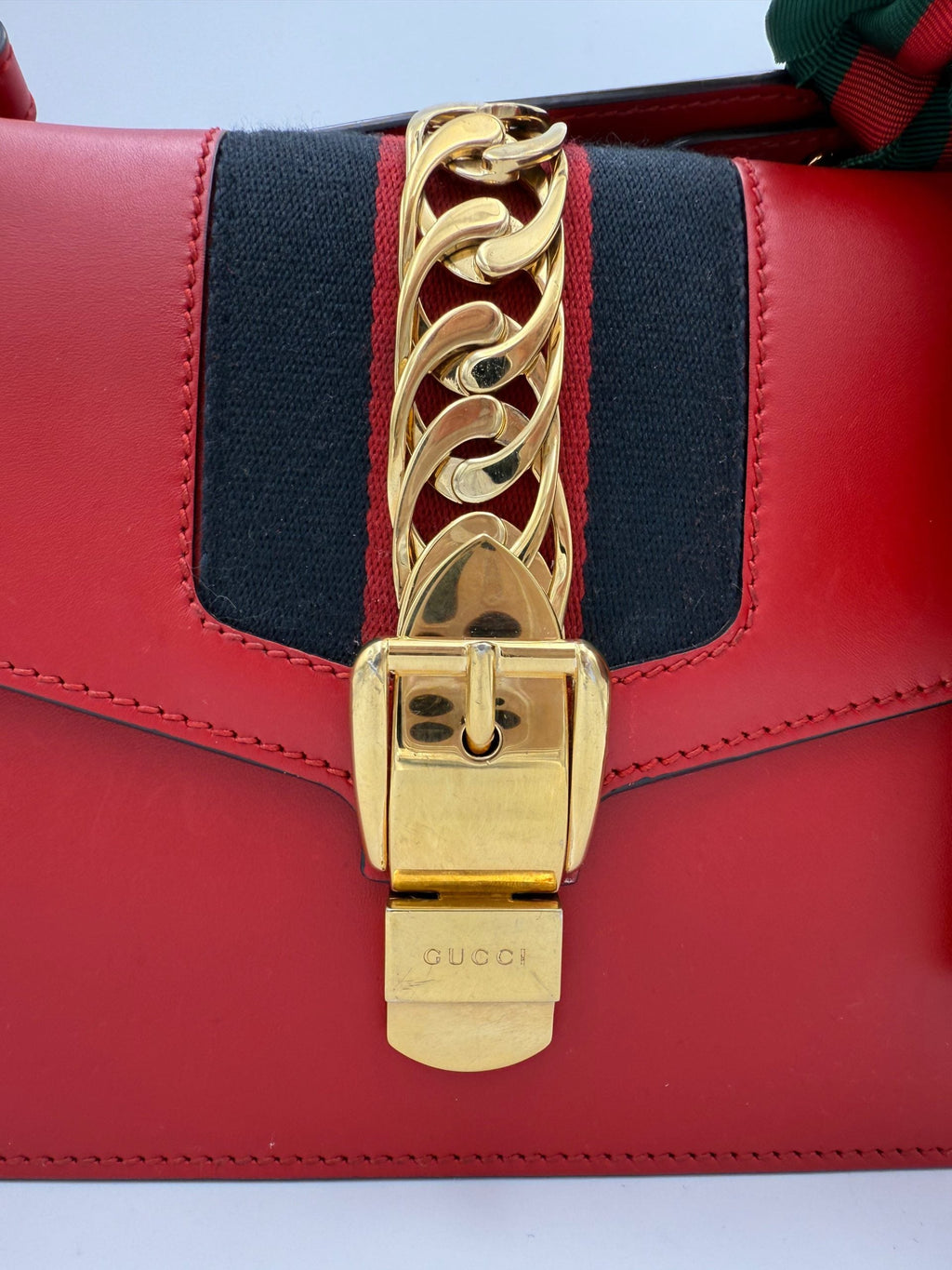 Gucci GUCCI SYLVIE Red Handbag Gucci