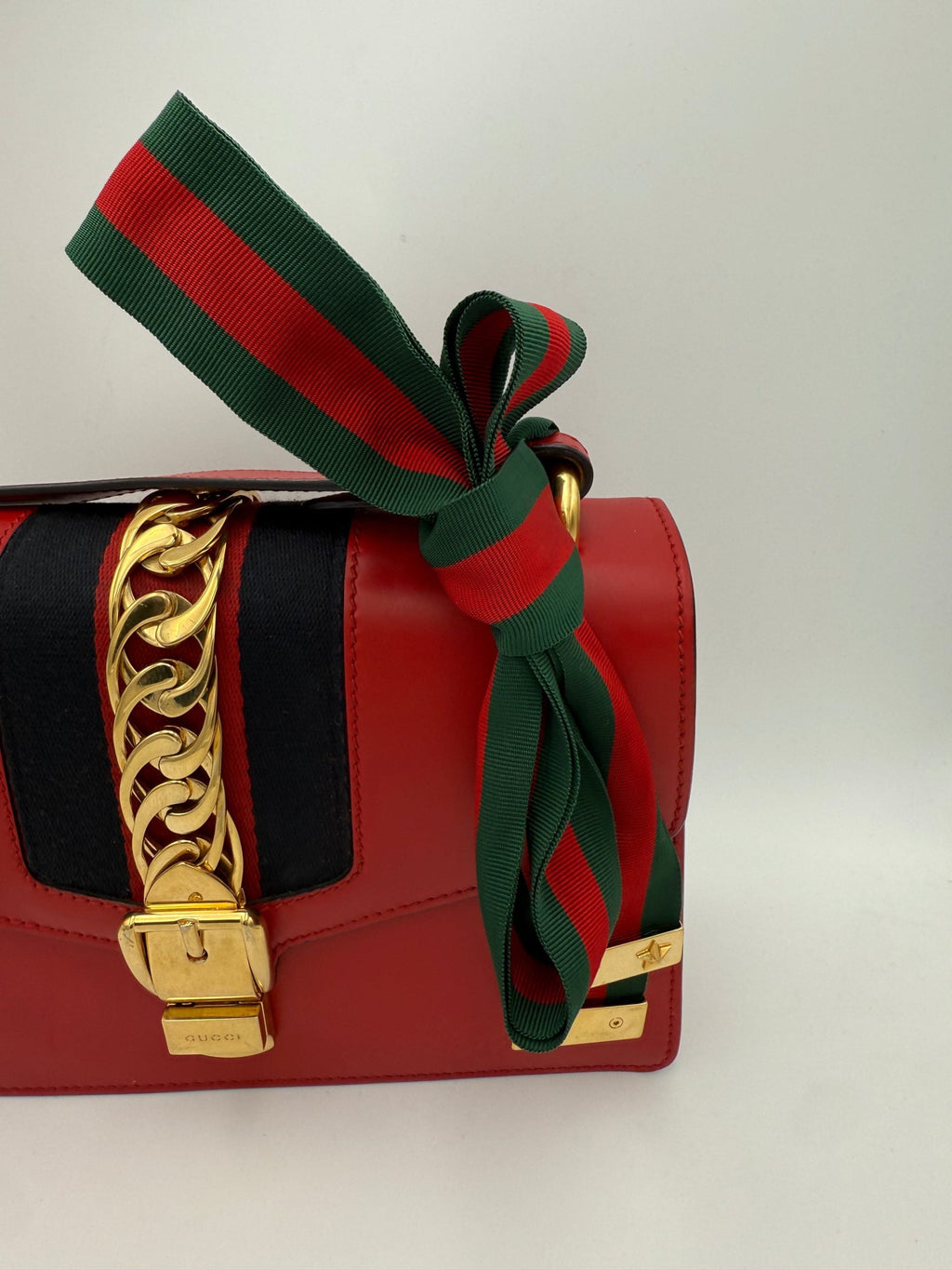 Gucci GUCCI SYLVIE Red Handbag Gucci