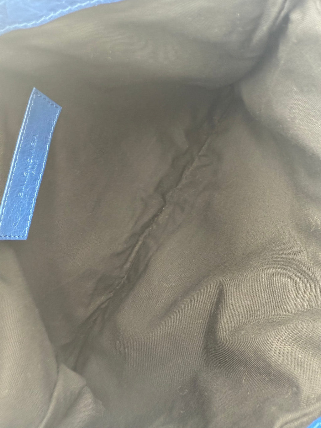 Balenciaga BALENCIAGA LE CAGOLE Blue Pouch Balenciaga