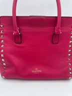Valentino Garavani VALENTINO GARAVANI Rockstud Medium Pink Handbag Valentino Garavani