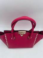 Valentino Garavani VALENTINO GARAVANI Rockstud Medium Pink Handbag Valentino Garavani