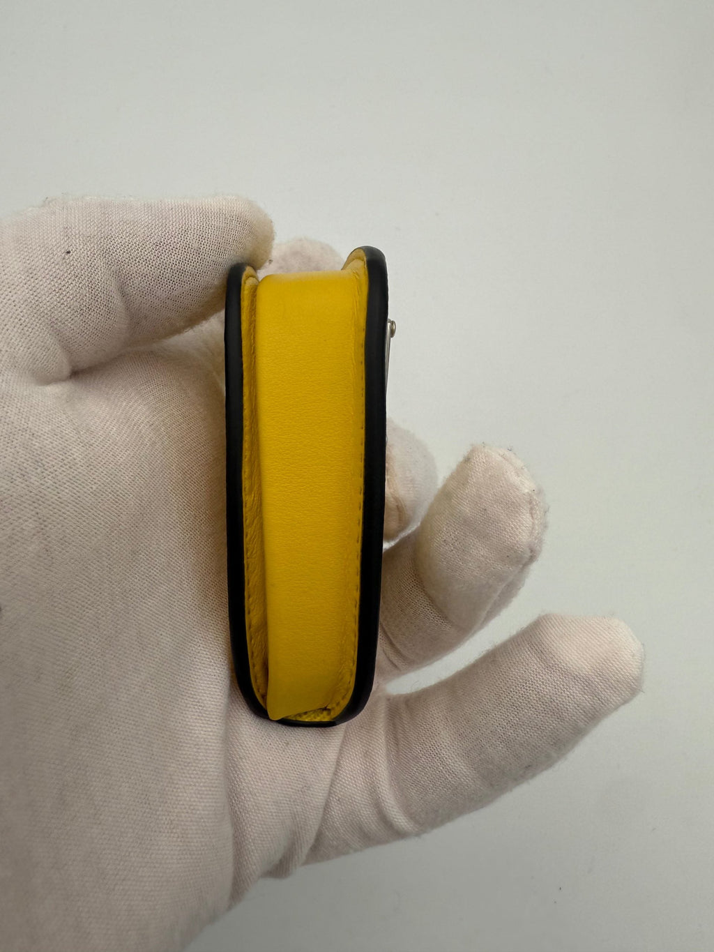Prada PRADA Saffiano Yellow Coin Purse Prada