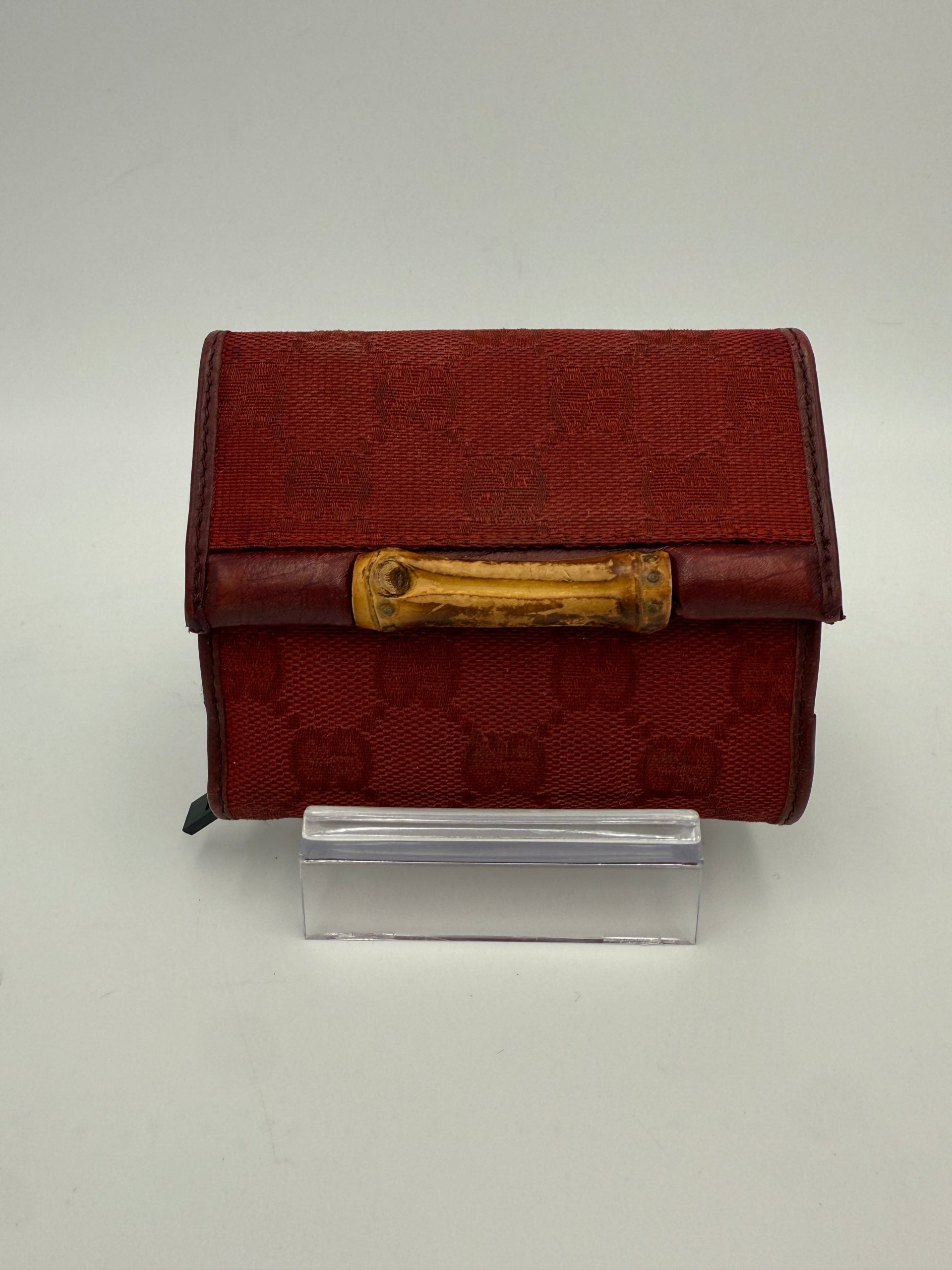 Gucci GUCCI GG Canvas Compact Wallet Gucci