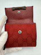 Gucci GUCCI GG Canvas Compact Wallet Gucci