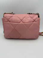 Chanel CHANEL 19 Medium Pink Handbag Chanel