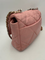 Chanel CHANEL 19 Medium Pink Handbag Chanel