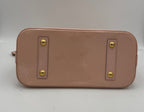Louis Vuitton LOUIS VUITTON Alma MM Pink Patent Monogram Handbag Louis Vuitton