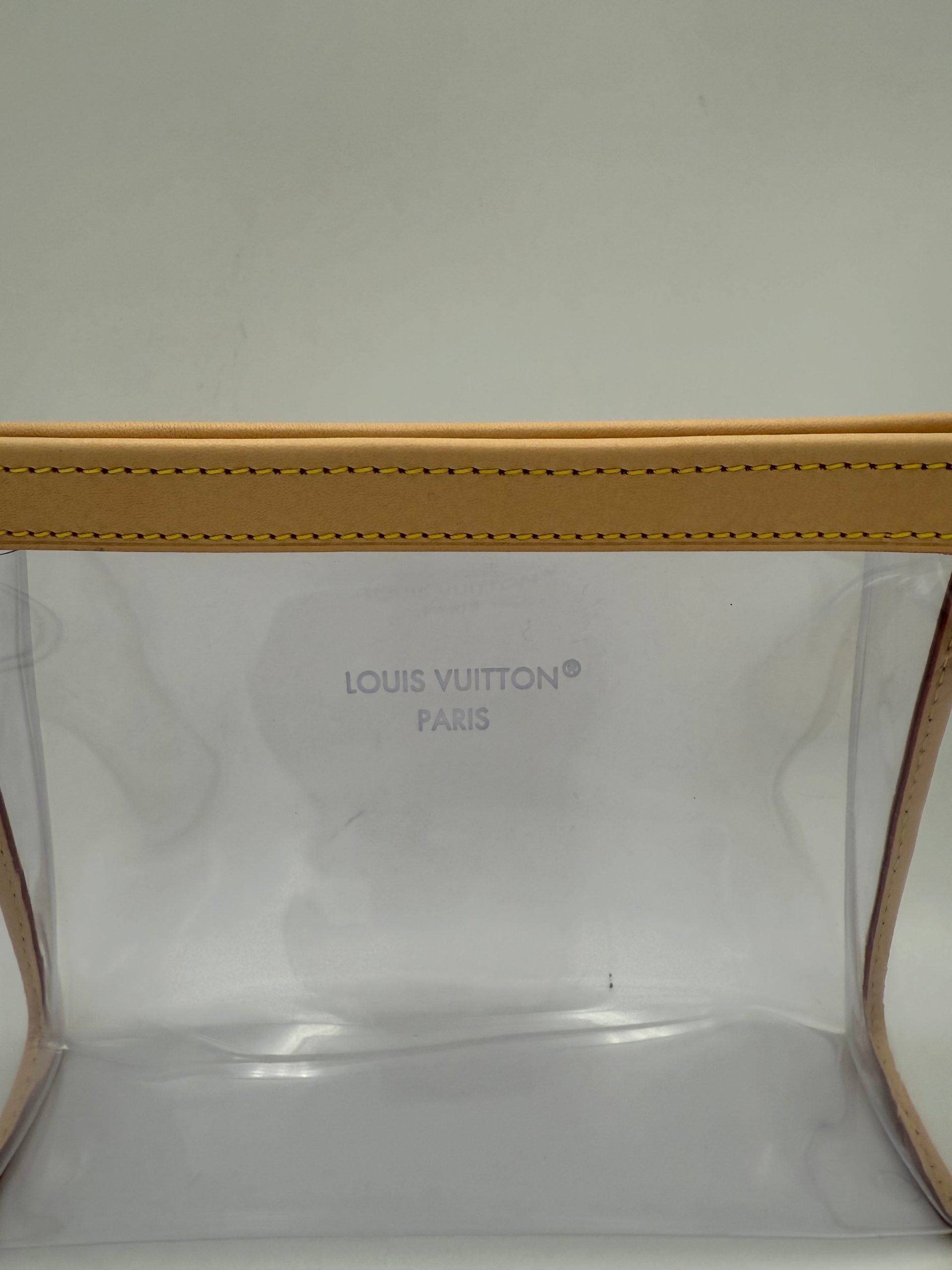 Louis Vuitton LOUIS VUITTON Monogram Transparent MM Pochette Louis Vuitton