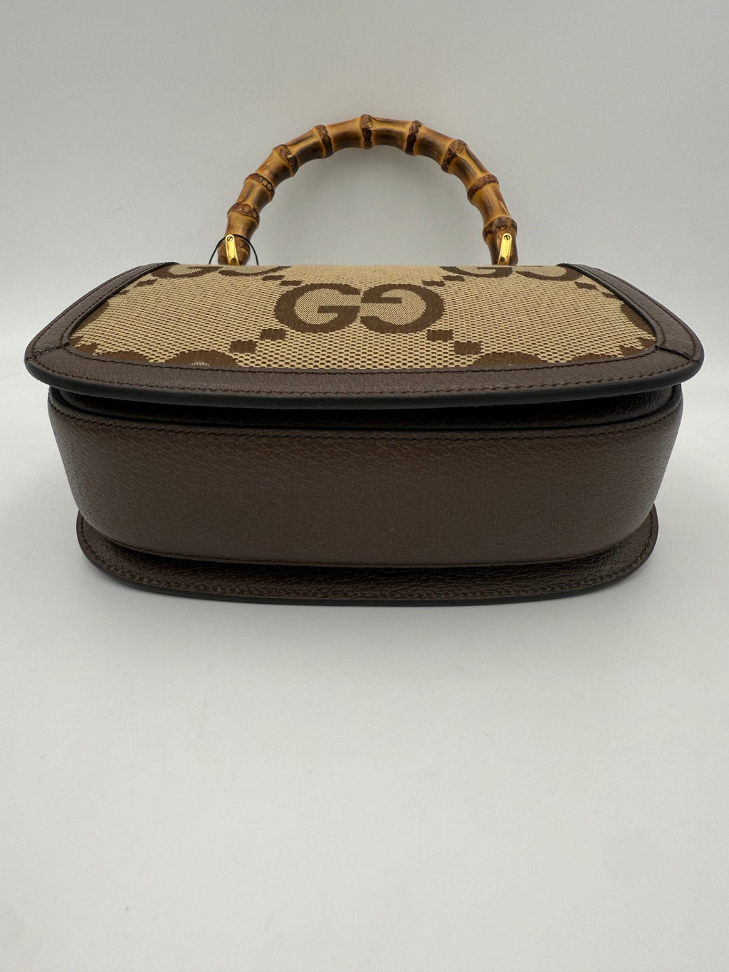 Gucci GUCCI BAMBOO 1947 GG Canvas Handbag Gucci
