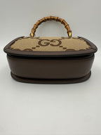 Gucci GUCCI BAMBOO 1947 GG Canvas Handbag Gucci