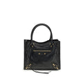 Balenciaga Black Lamb Ovis Aries Aries Shoulder Bag Balenciaga