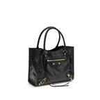 Balenciaga Black Lamb Ovis Aries Aries Shoulder Bag Balenciaga
