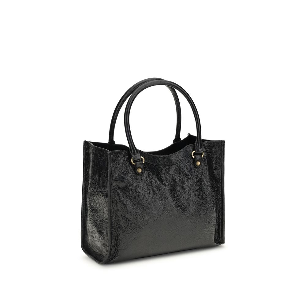 Balenciaga Black Lamb Ovis Aries Aries Shoulder Bag Balenciaga