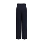 Gucci Blue Viscose Casual Pants Gucci