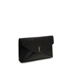 Saint Laurent Black Lamb Ovis Aries Aries Shoulder Bag Saint Laurent