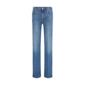 Gucci Blue Cotton Flared Jeans Gucci