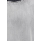 Diesel Gray Cotton T-Shirt Diesel