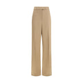 Valentino Beige Silk Dress Pants Valentino