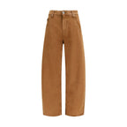Jacob Cohen Brown Cotton Relaxed Fit Jeans Jacob Cohen