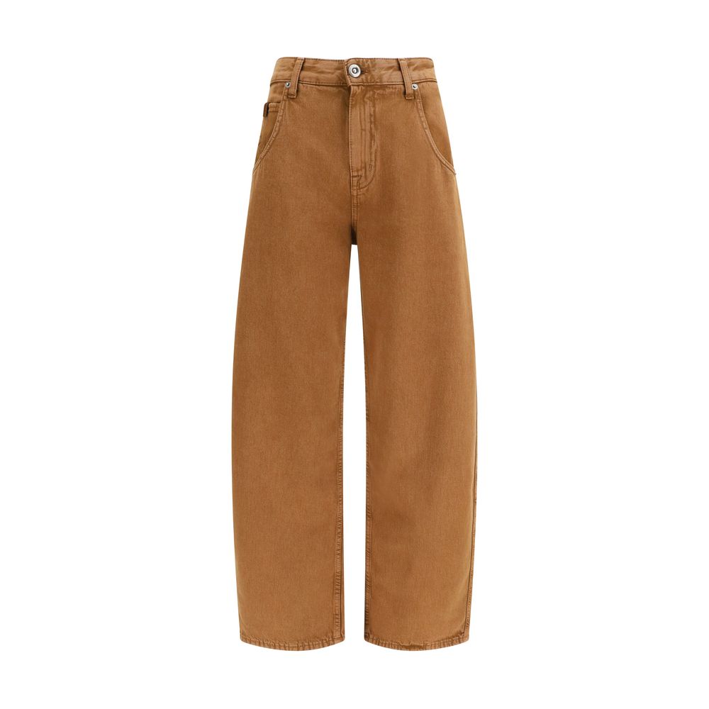 Jacob Cohen Brown Cotton Relaxed Fit Jeans Jacob Cohen