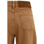Jacob Cohen Brown Cotton Relaxed Fit Jeans Jacob Cohen