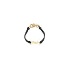 Saint Laurent Black Lamb Ovis Aries Aries Bracelet Saint Laurent